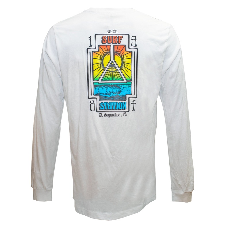 Surf Station x Cooper Neil One More Wave Men’s L/S T-Shirt – White