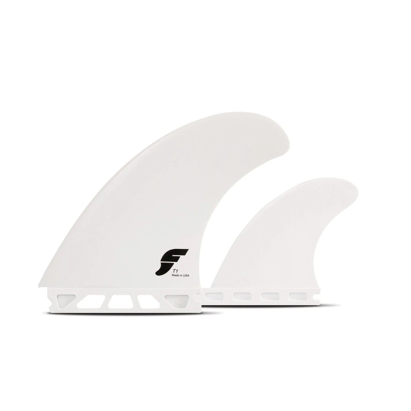 Futures FT1 Thermotech 2+1 Surfboard Fins – Medium/White