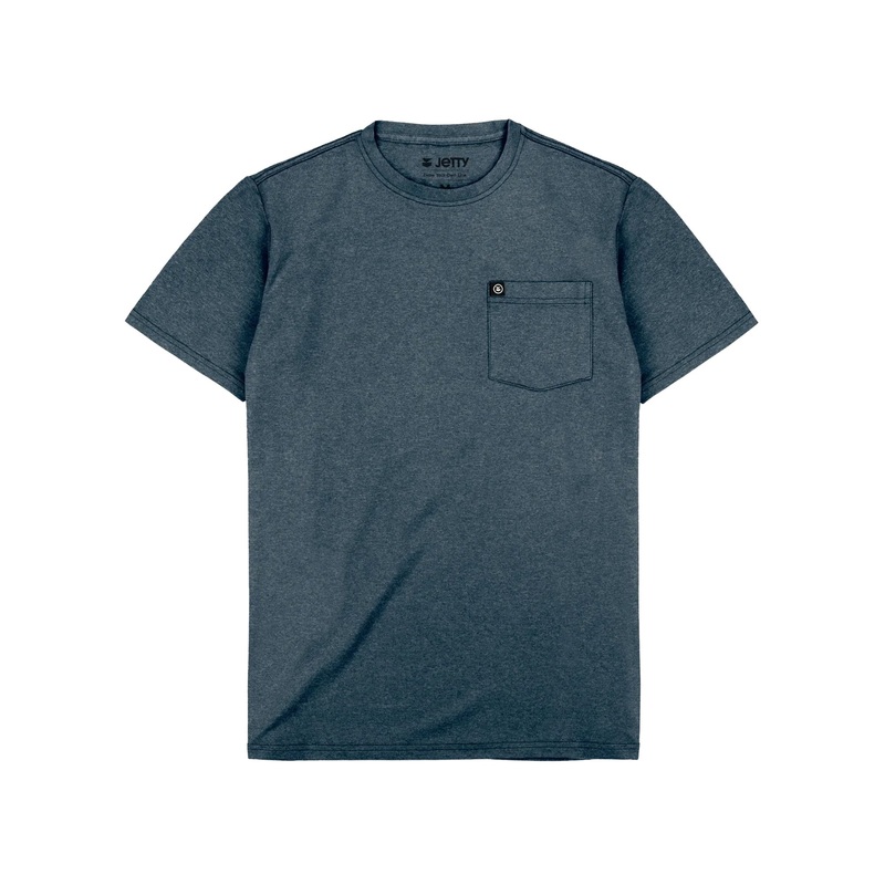 Jetty Striker Men’s S/S Surf Shirt – Navy