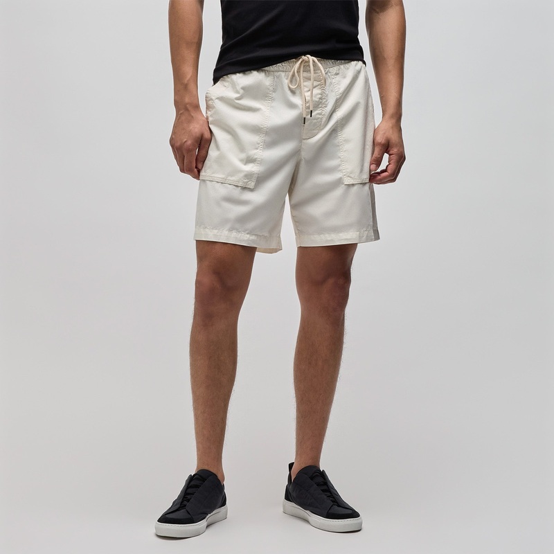 Cotton Poplin Cargo Short – Cotton Pigment