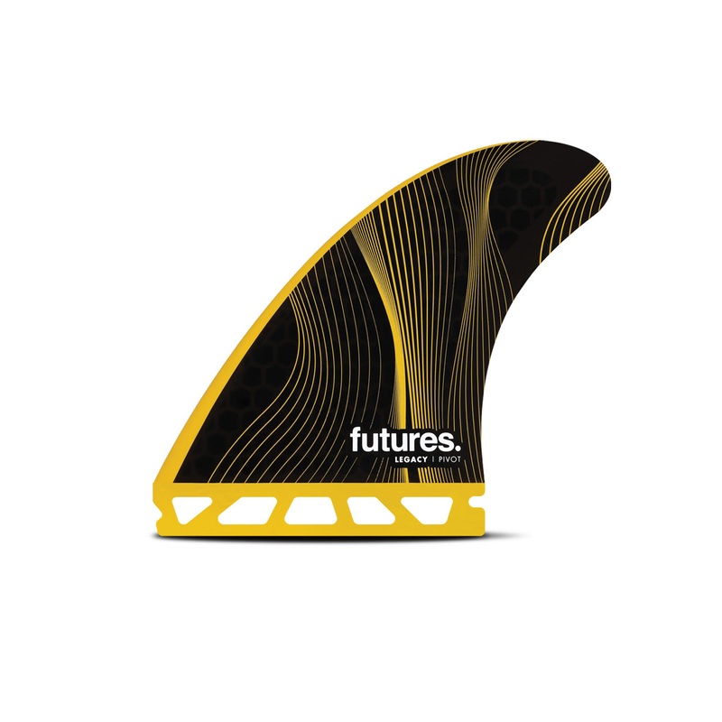 Futures P8 Legacy Tri Fin Set-Yellow-Large