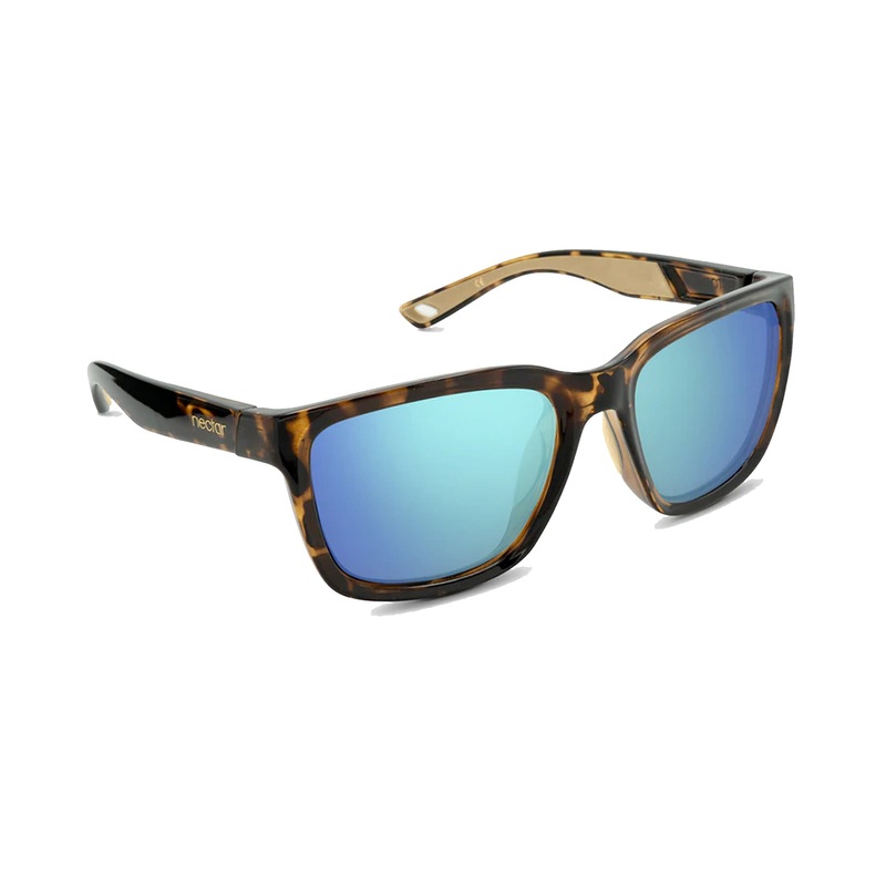 Nectar Folly Men’s Sunglasses – Brown Tortoise/Blue Polarized