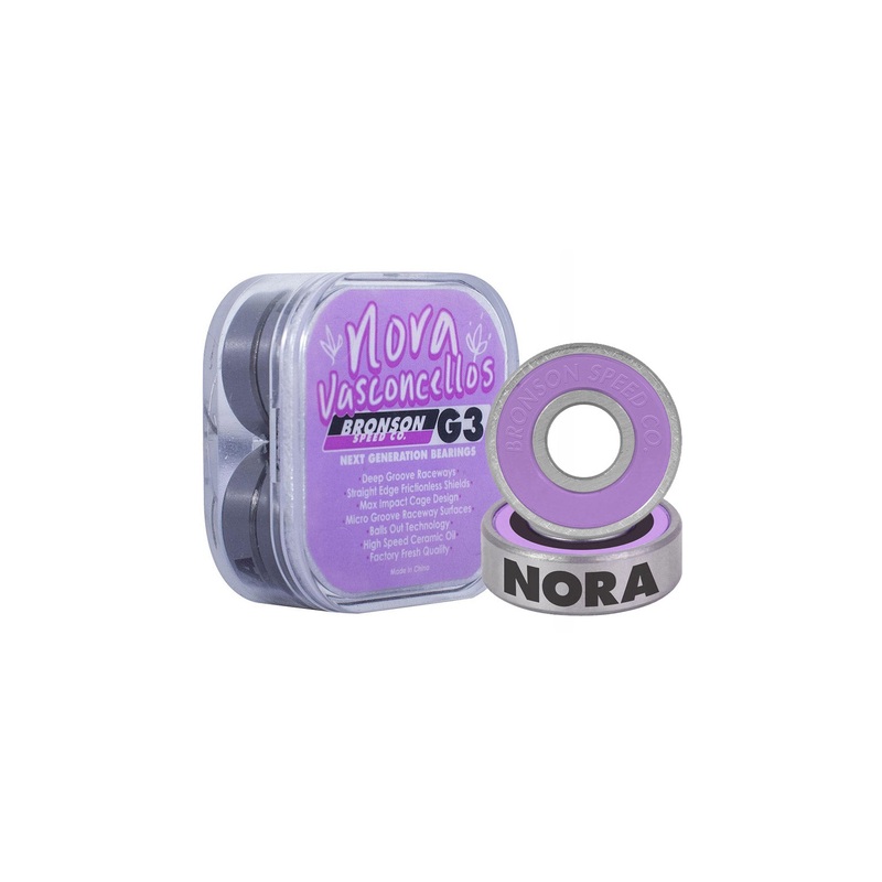 Bronson Speed Co G3 Nora Vasconcellos Skate Bearings