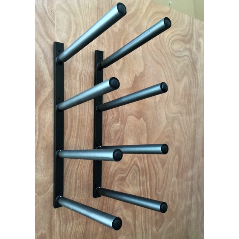 Curve Surfboard Wall Rack – Quad Steel