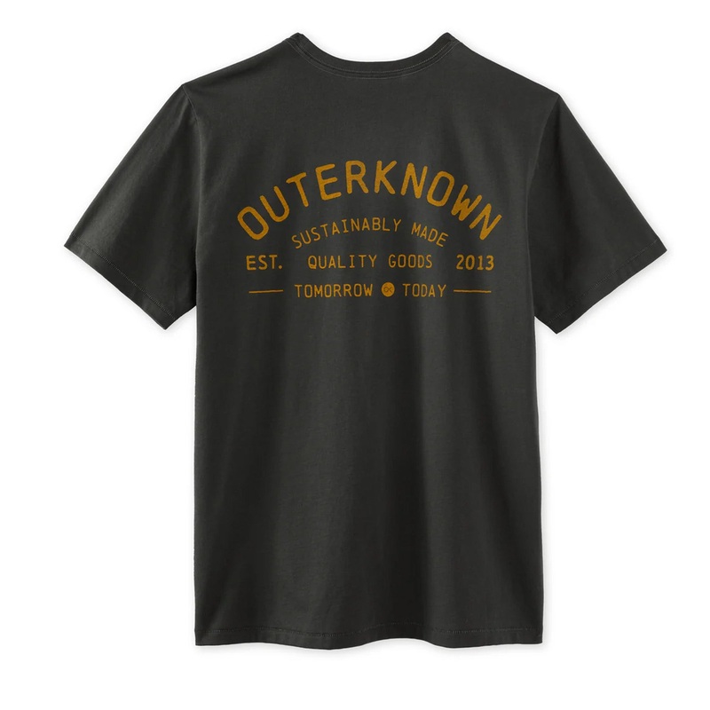 Outerknown Industrial Men’s S/S T-Shirt – Faded Black