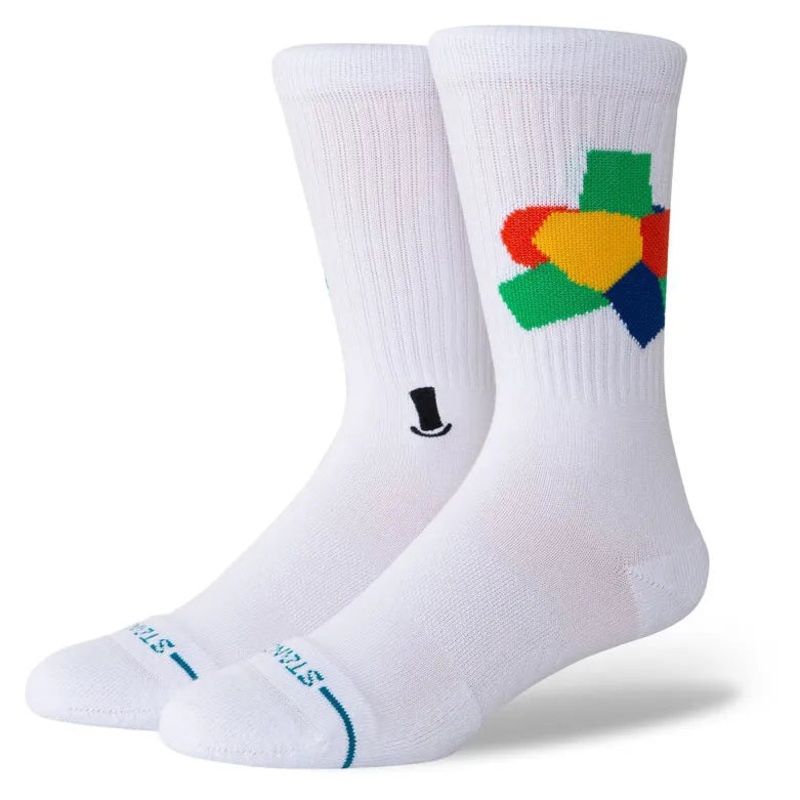 Stance Socks Willy Wonka Everlasting Crew – White