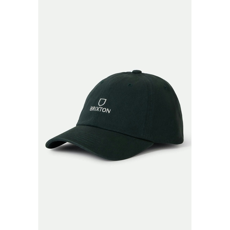 Brixton Alpha Adjustable Cap Deep Forest Rinse