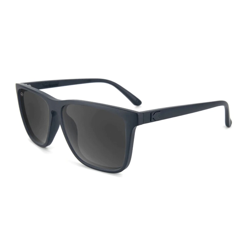 Knockaround Fast Lanes Men’s Sunglasses – Black/Smoke Polarized