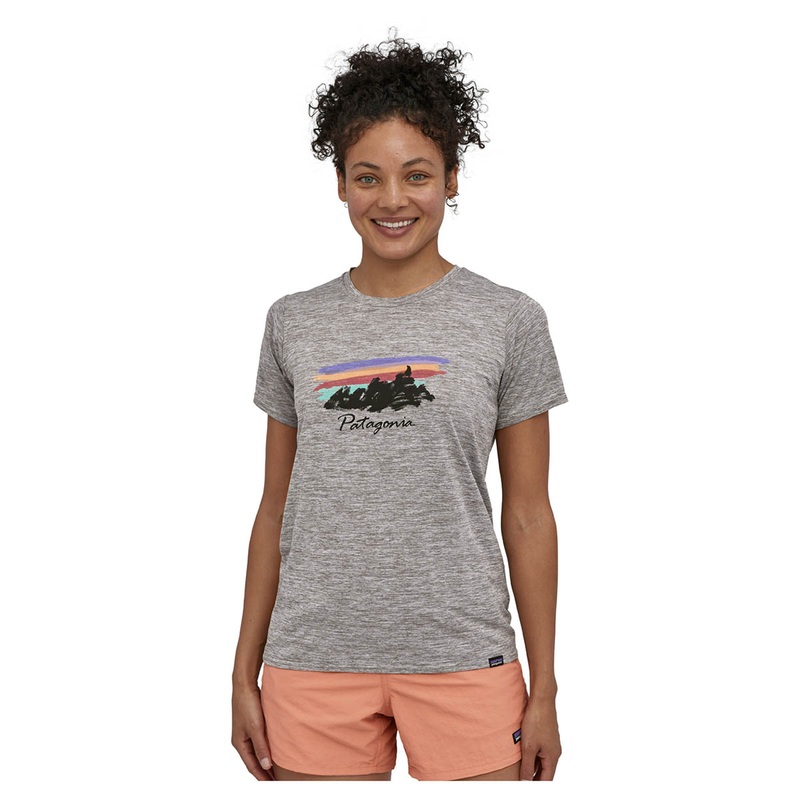 Patagonia Women’s Capilene Cool Daily Graphic Shirt – Feather Grey