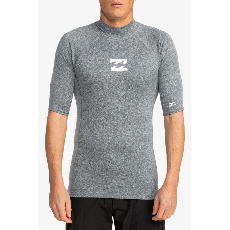 BILLABONG – WAVES ALL DAY – DARK GREY – Short sleeve