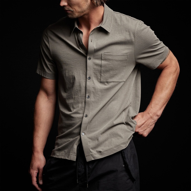 Clean Finish Short Sleeve Shirt – River Rock