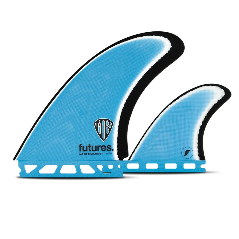 Futures Mark Richards 2+1 Surfboard Fins – Blue