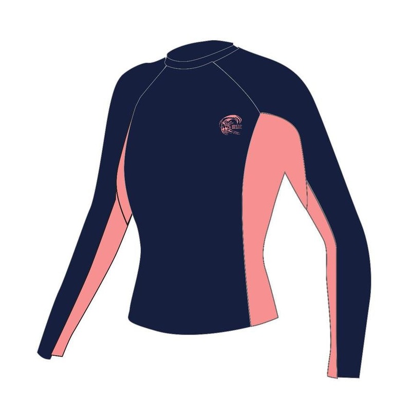 O’NEILL WMNS SKINS L/S CREW RASH/UV UPF50+ Blk