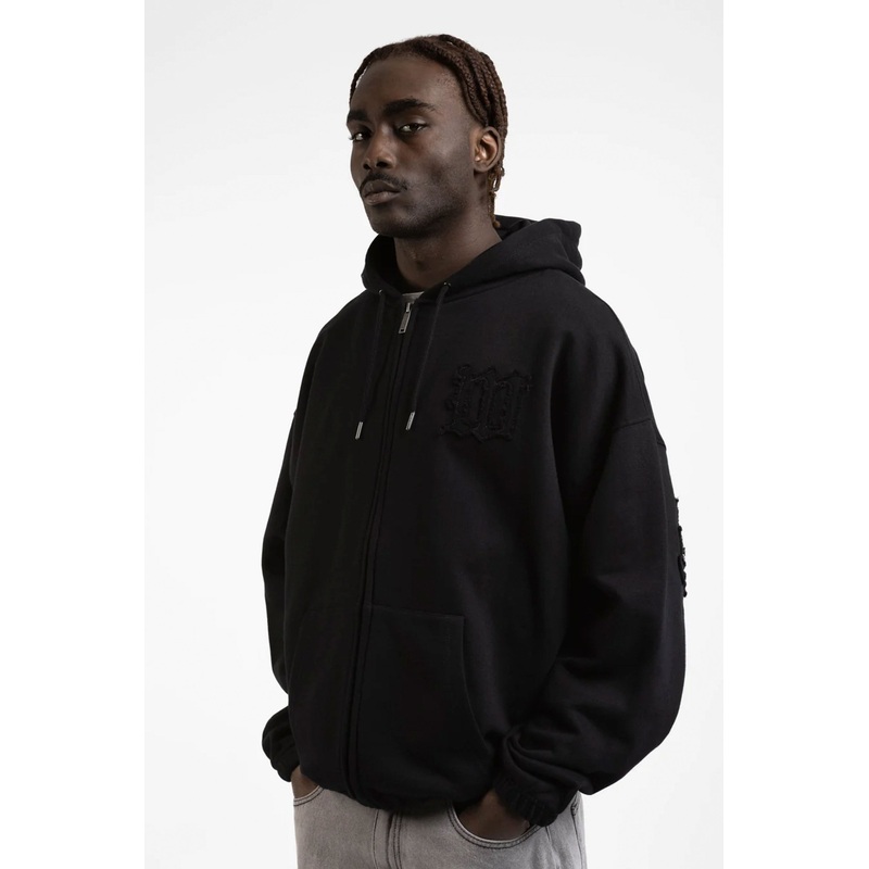 WASTED PARIS – KINGDOM CURVE DESTROY BOXY ZIP HOOD