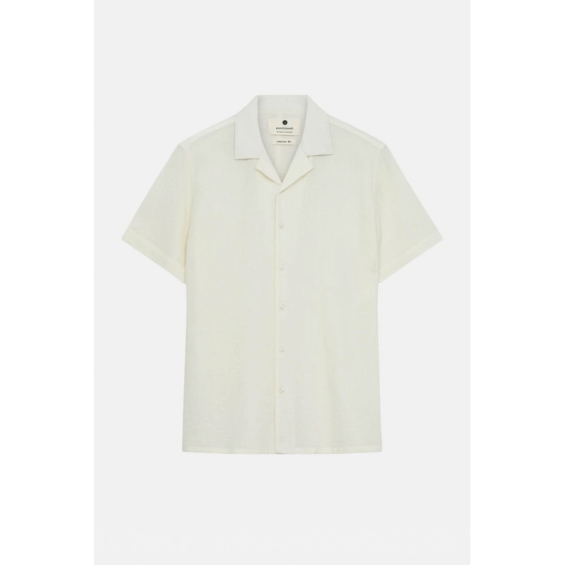 ANERKJENDT – AKLEON STRUCTURE SHIRT – TOFU