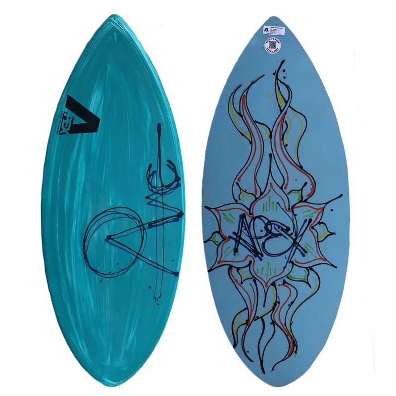 Apex AVAC 51″ Skimboard – Teal