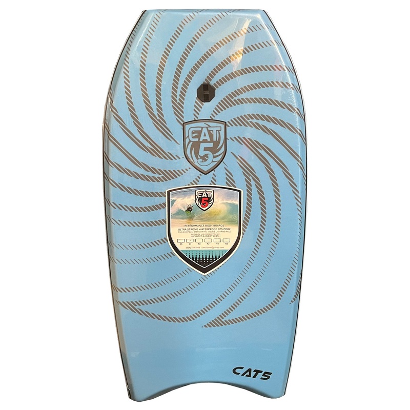 Cat 5 Original 33″ Bodyboard w/ Leash – Blue