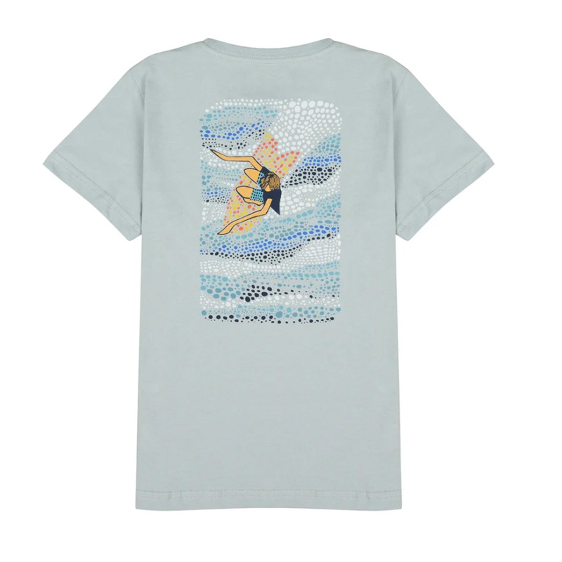 Drifter Surf Andy Davis Cutlet Youth Boy’s S/S T-Shirt – Grey Mist