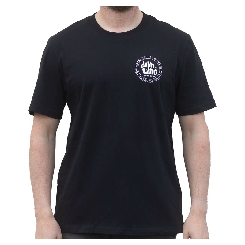 DTL Surf Co. Warriors Of Winter T-Shirt – Black