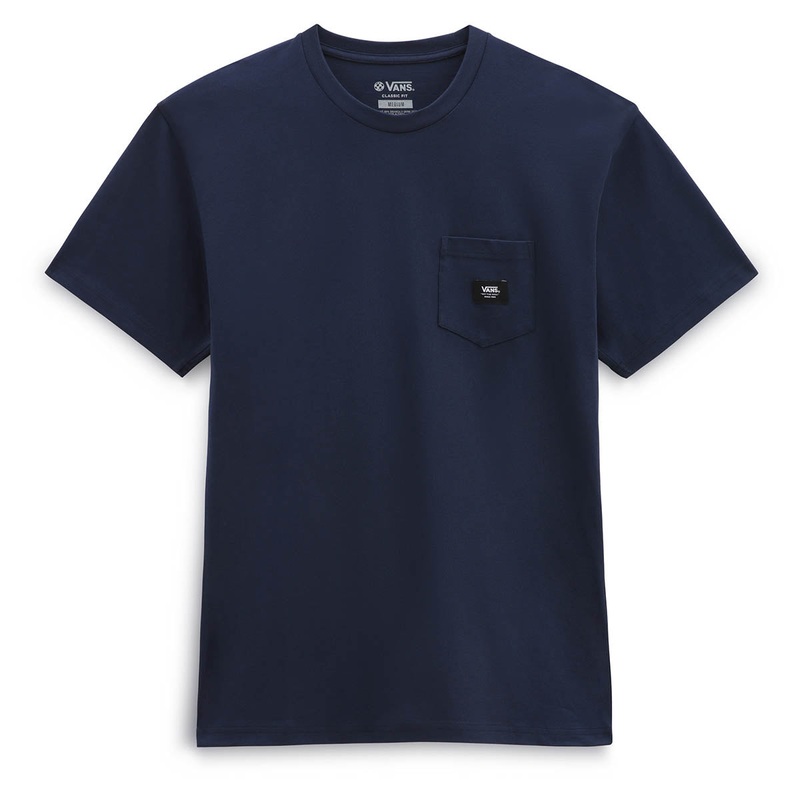 Vans Men’s Woven Patch Pocket T-Shirt – Dress Blue