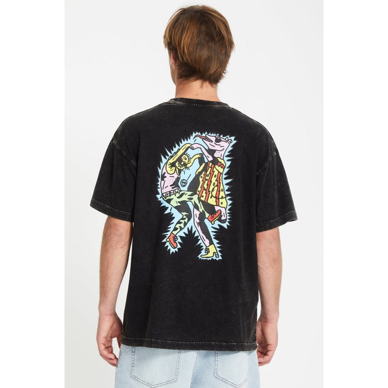 Volcom Bob Mollema 1 Short Sleeve T-Shirt Light Acid Black