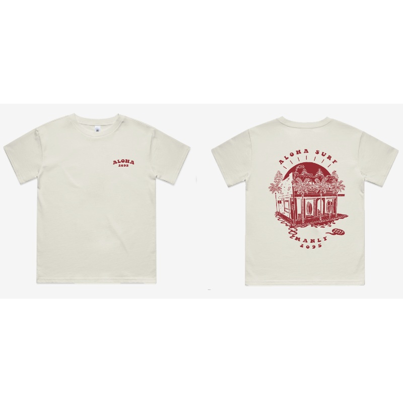 Aloha Kids 2095 Tee – Ecru