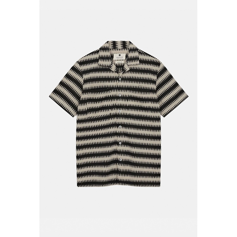 ANERKJENDT – AKKURT STRUCTURE STRIPE SHIRT