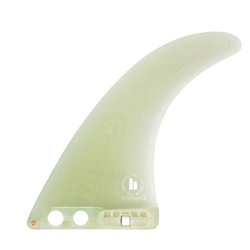 FCS II Connect Performance Glass Longboard Fin – 9″/Clear