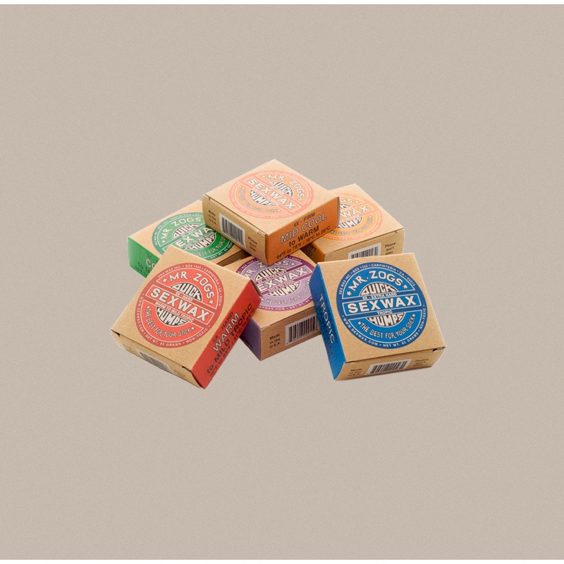 Sex Wax – Quick Humps Surf Wax – Eco Box