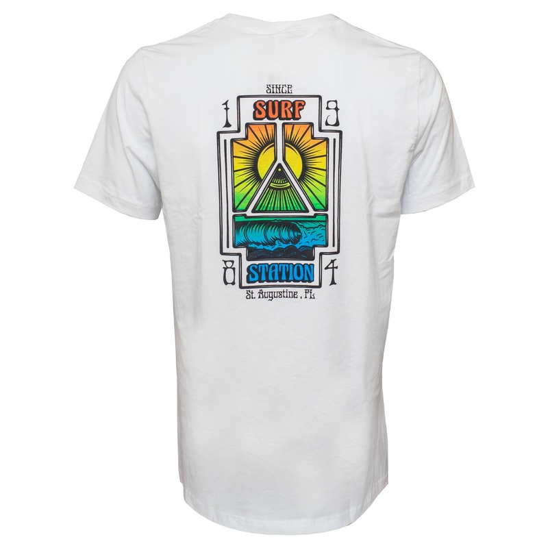 Surf Station x Cooper Neil One More Wave Men’s S/S T-Shirt – White