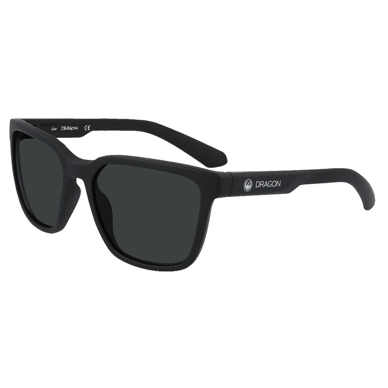 Dragon Burgee LL H2O Men’s Sunglasses – Matte Black/Smoke Polarized