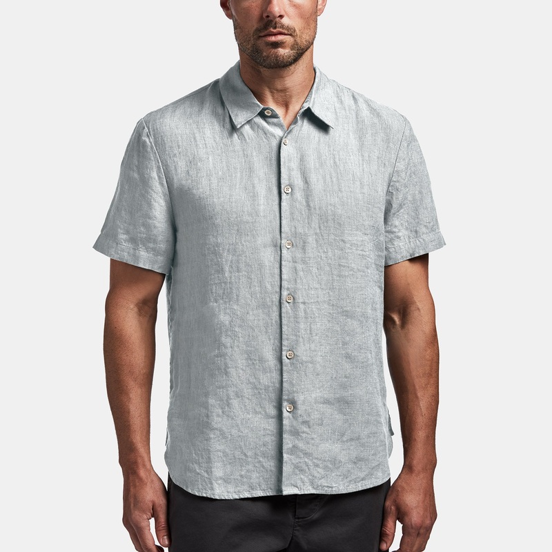 Short Sleeve Linen Shirt – Wash