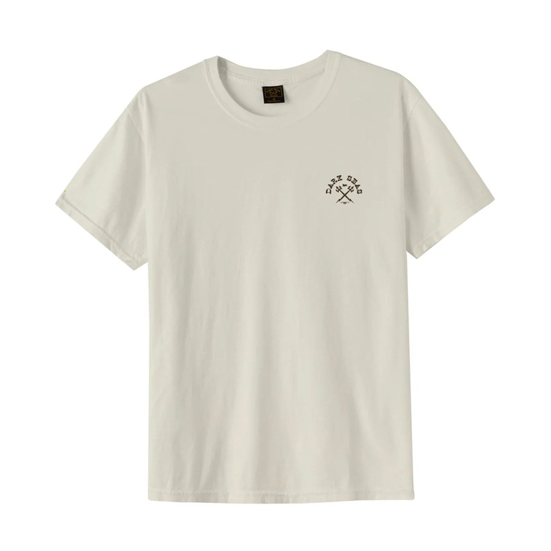 Dark Seas Roper Pigment Men’s S/S T-Shirt – Antique White