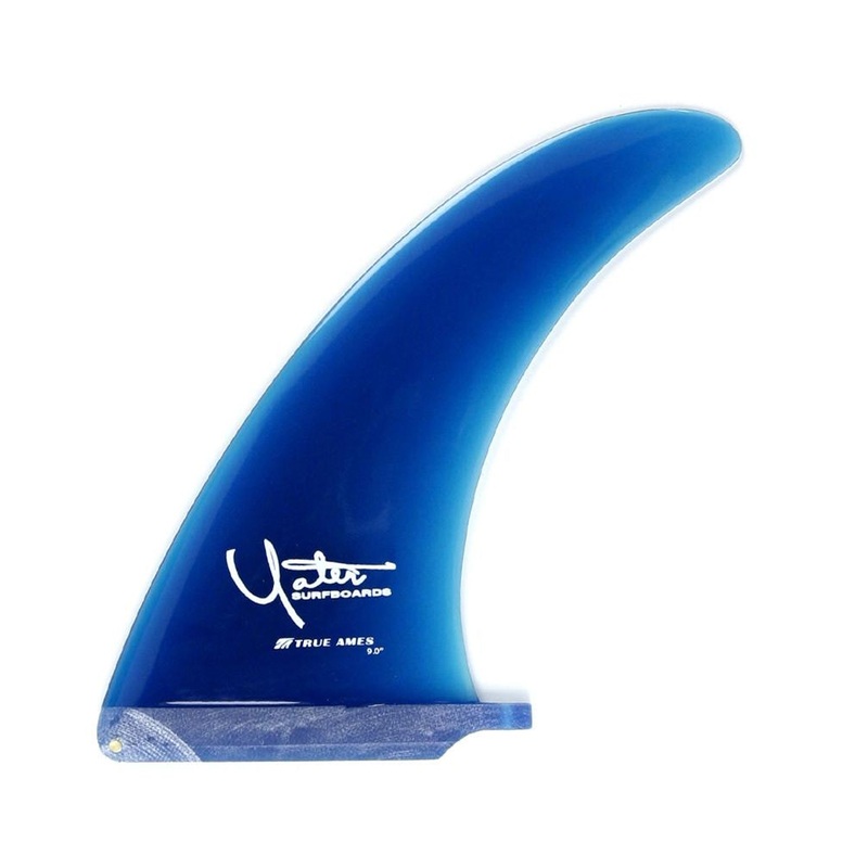 True Ames Yater Classic 8″ Longboard Fin – Blue