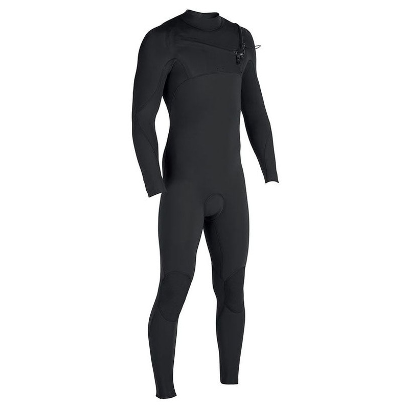 Vissla 7 Seas 4/3mm Chest Zip Wetsuit – Stealth