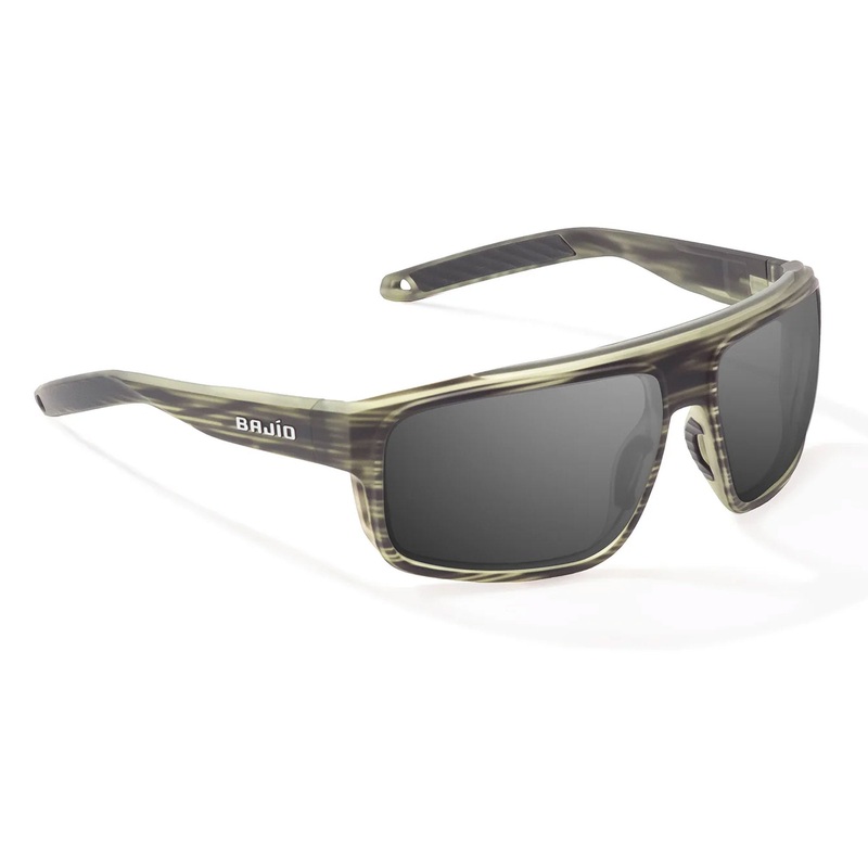 Bajio Greenland Large Men’s Sunglasses – Gray Grass Matte/Grey Polarized