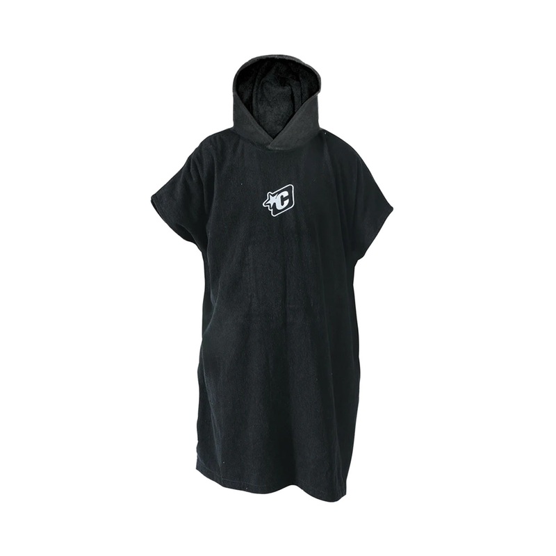 Creatures of Leisure Icon Poncho Towel – Black