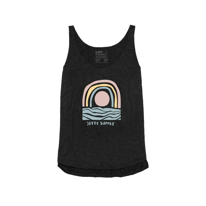 Jetty Prisma Youth Girl’s Tank Top – Black