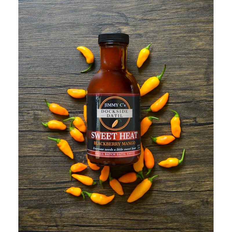 Jimmy C’s Dockside Datil Sweet Heat Hot Sauce – 12oz