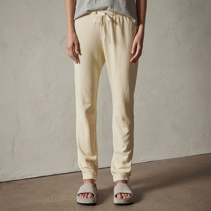 French Terry Sweat Pant – Gesso Pigment