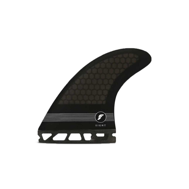 Futures Fins F8 HC Tri-Quad Fin Set Smoke/Black/White
