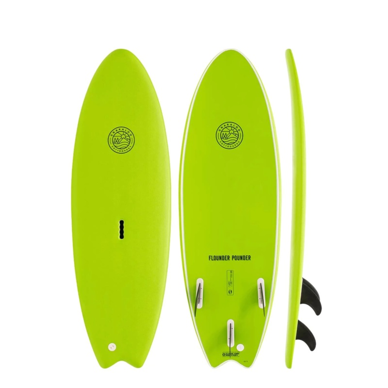 GNARALOO FLOUNDER POUNDER  SOFTBOARD 6’0″ 52L