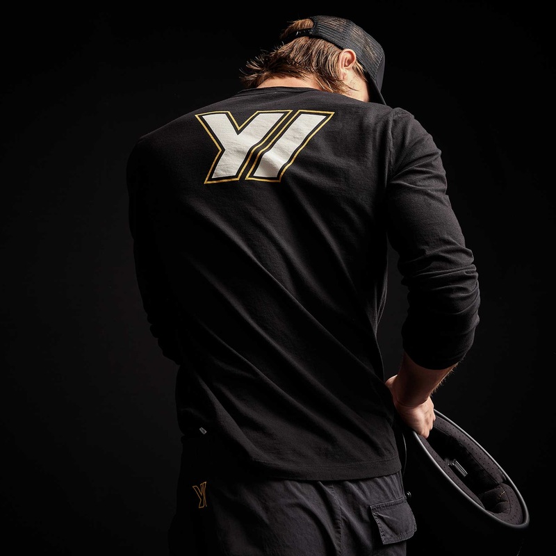 Long Sleeve Crew Neck – Black