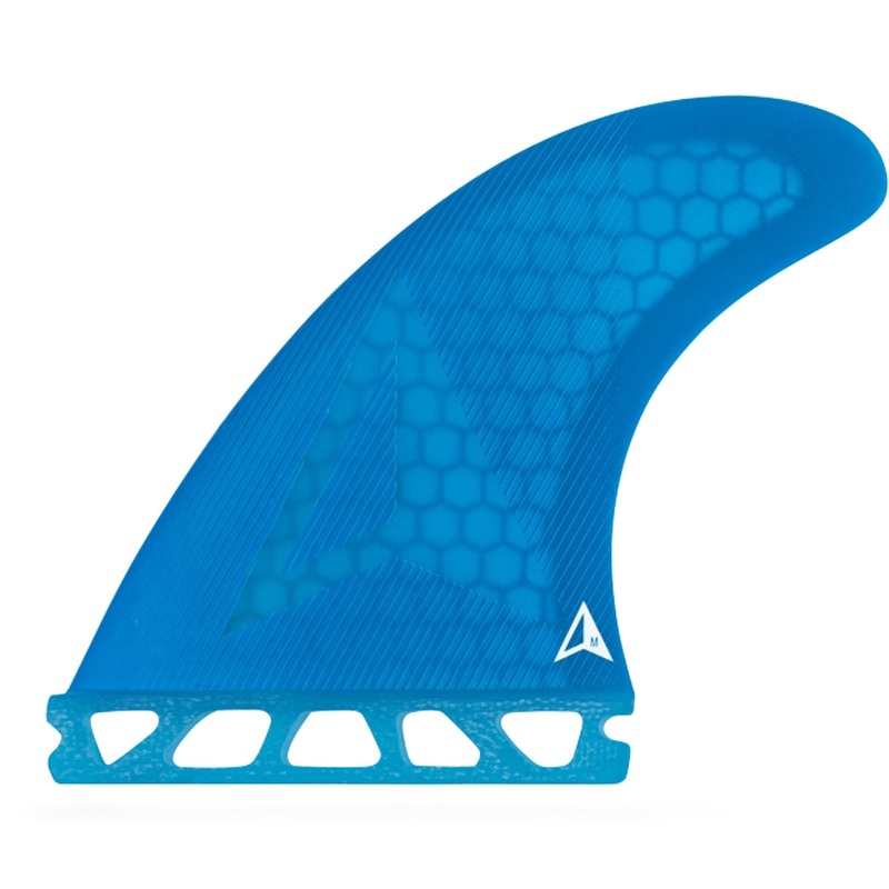 Roam All Around Futures Tri Surfboard Fins – Small/Blue