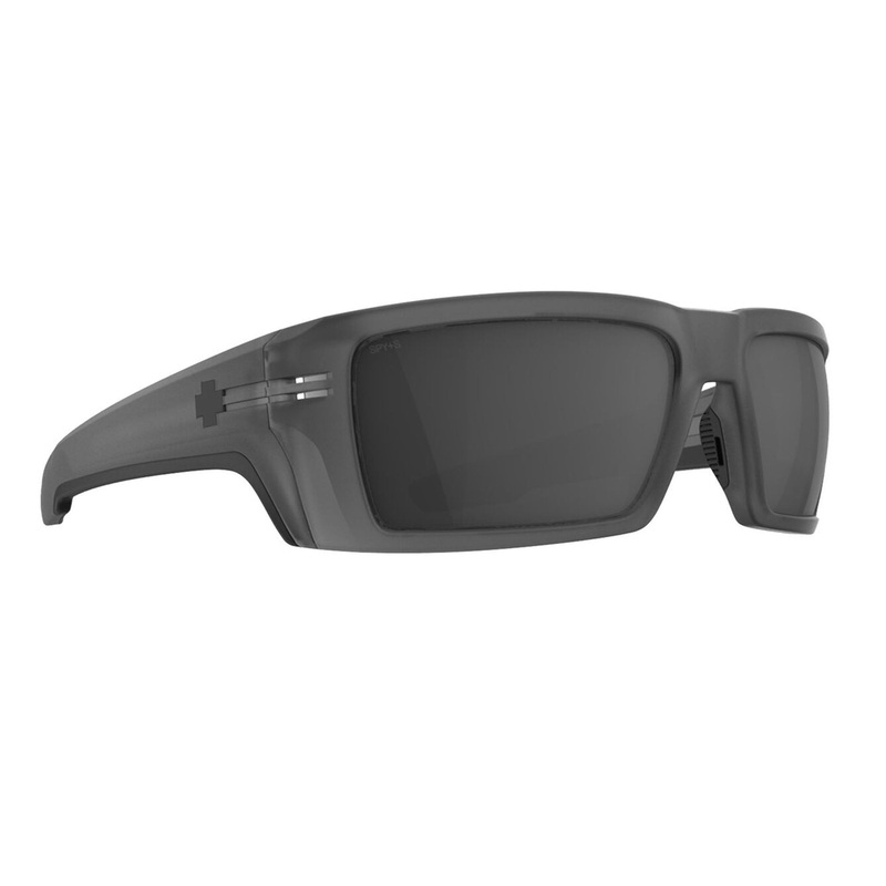 Spy Rebar ANSI Men’s Sunglasses – Matte Translucent Gunmetal/Happy Gray Gunmetal Mirror