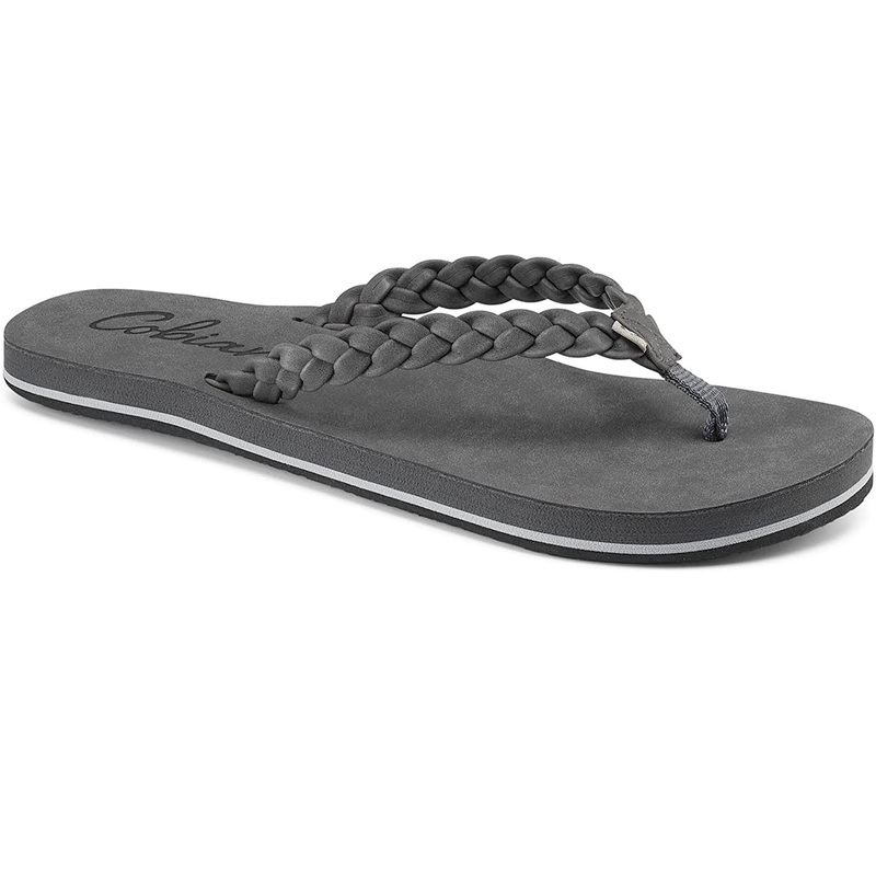 Cobian Braided Pacifica Women’s Sandals – Charcoal