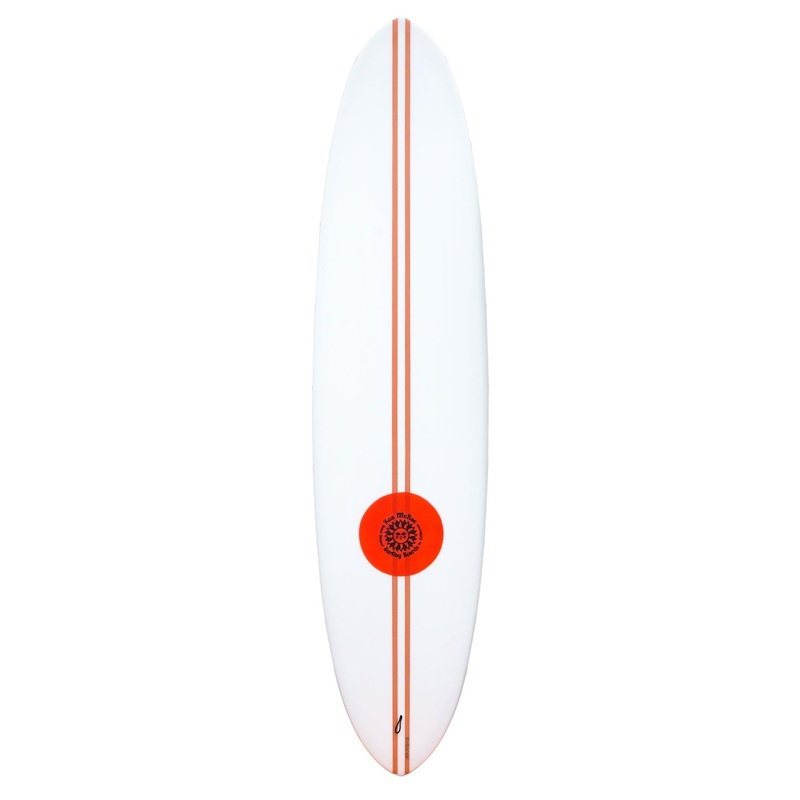 Koz McRae | Mistress High Density Stringer 7’10” Clear Orange Racing