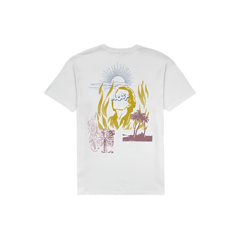 Lost Stranded Tee-White