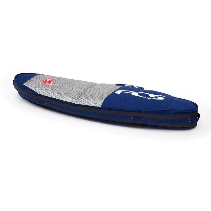FCS Double Travel Cover Fun Board Bag-Deep Ink-6’7″