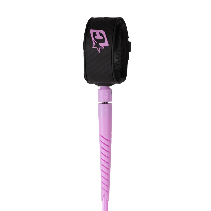 Creatures Reliance Longboard Slim Fit Leash-Guava Black-9’0″